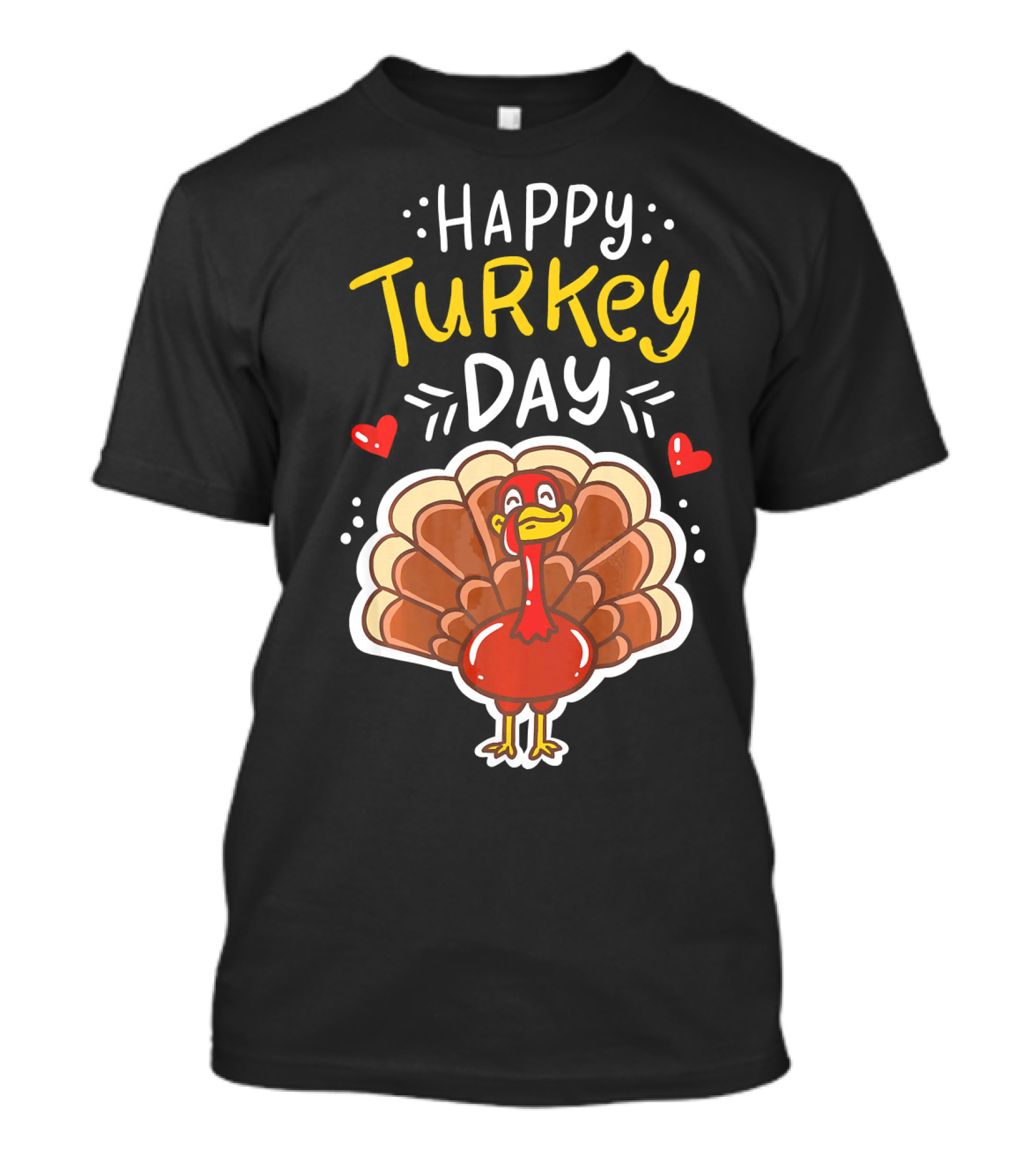 Happy Turkey Day Thanksgiving Festive T-Shirt