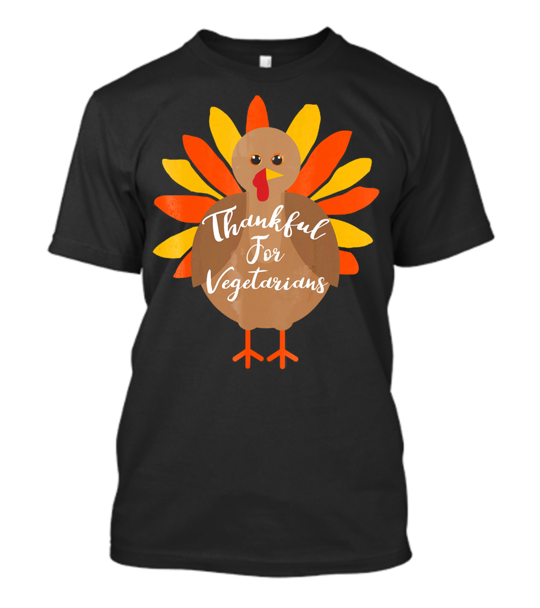 Thankful For Vegetarians Turkey T-Shirt