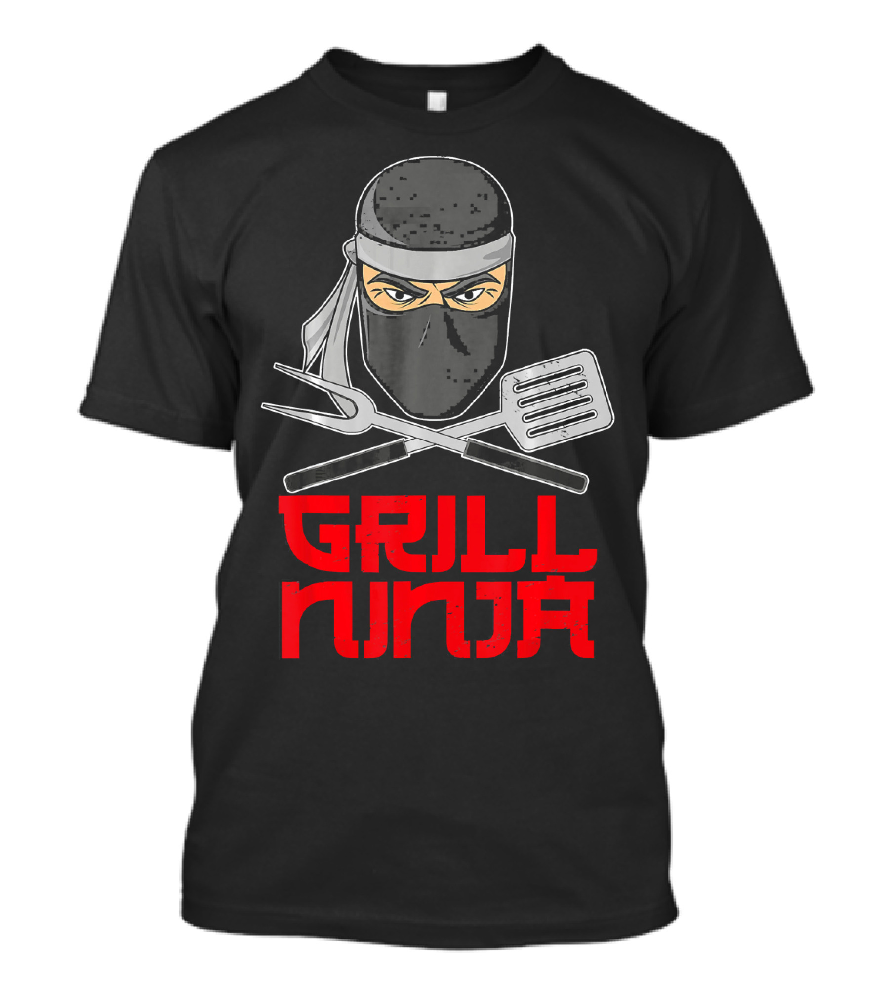 Grill Ninja Funny Barbeque Hibachi Cooking Gear T-Shirt
