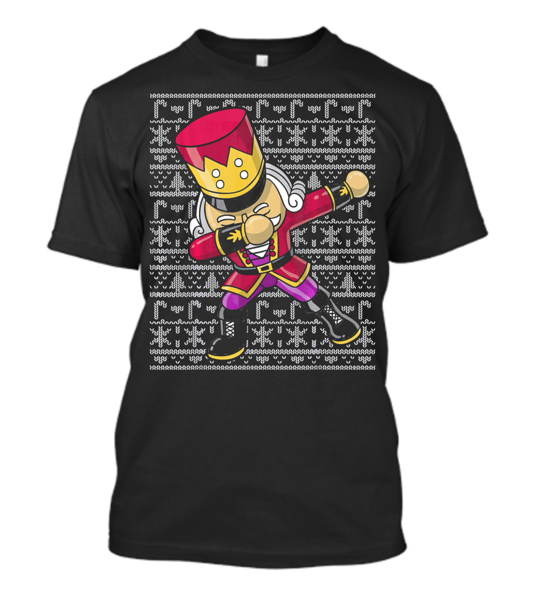 Christmas Nutcracker Dabbing Ugly T-Shirt