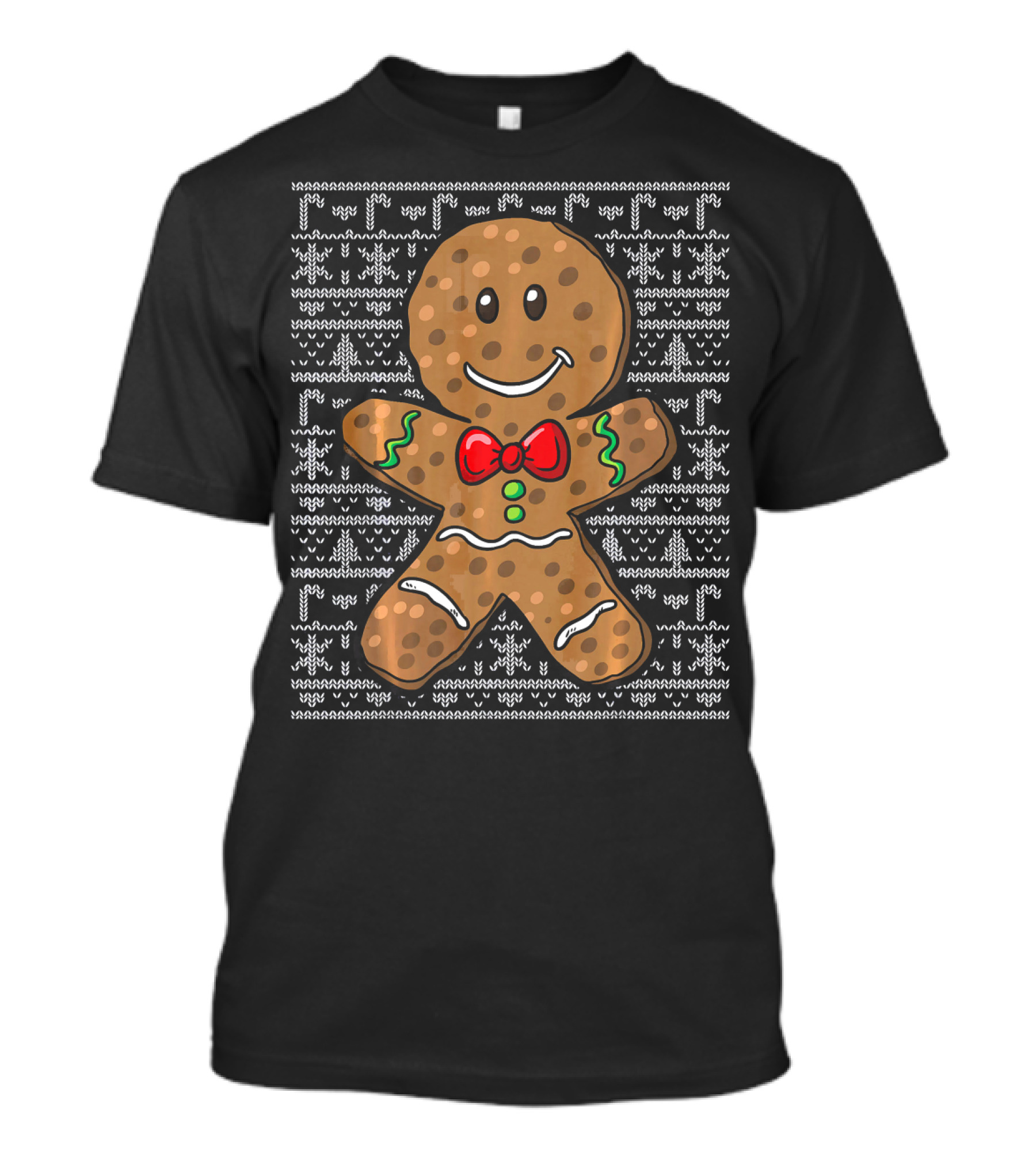Gingerbread Man Christmas Holiday T-Shirt