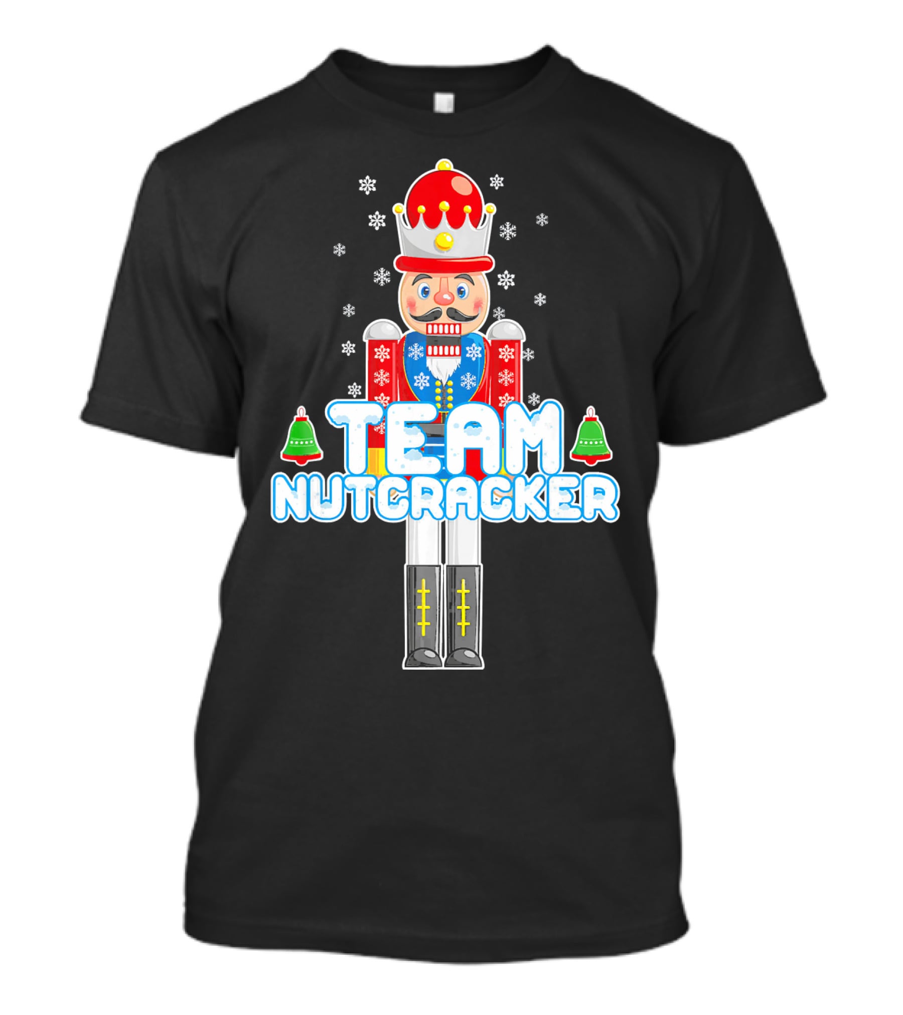 Team Nutcracker Snowflake Bells T-Shirt