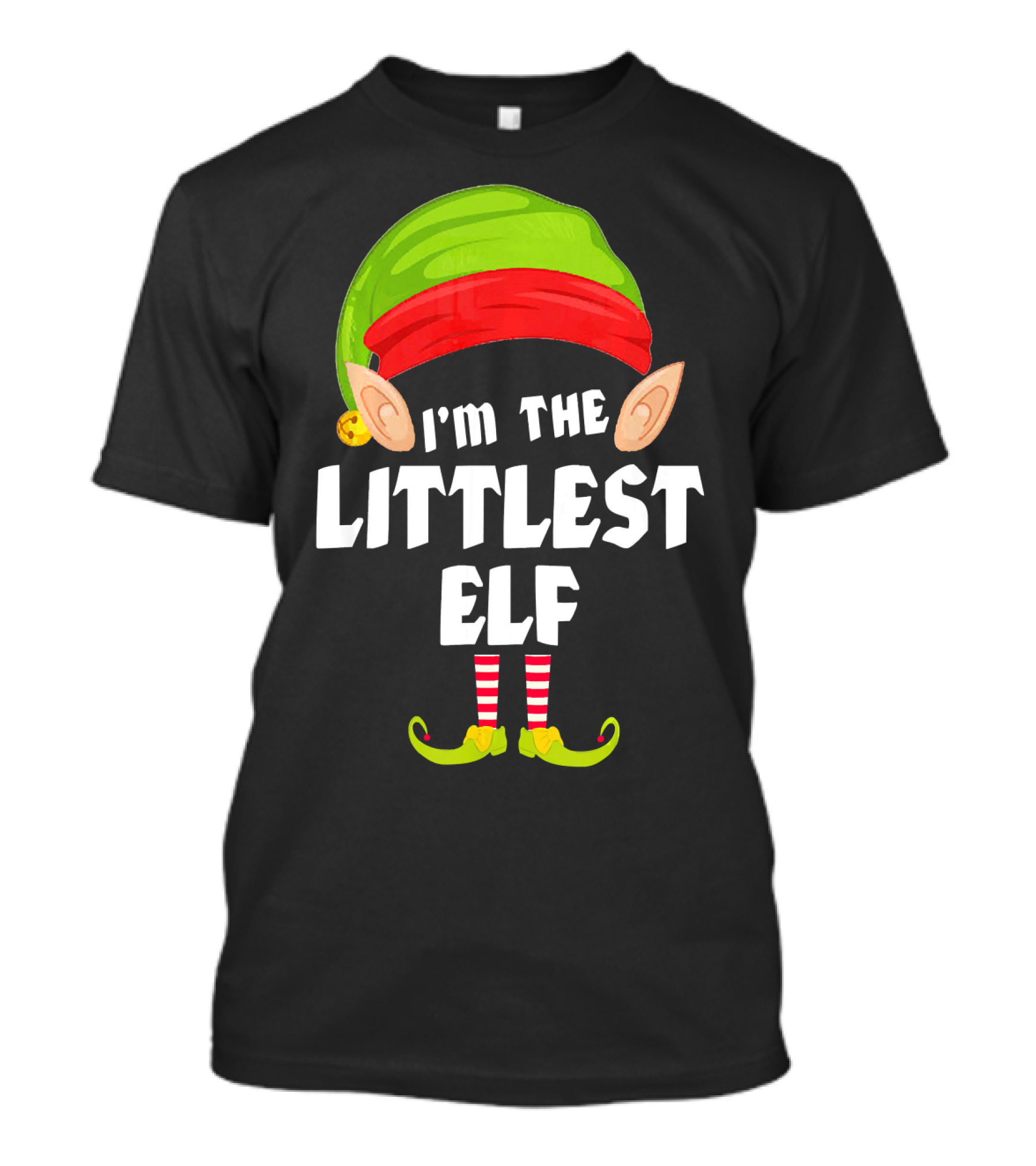 I'm The Littlest Elf Matching Family Group T-Shirt