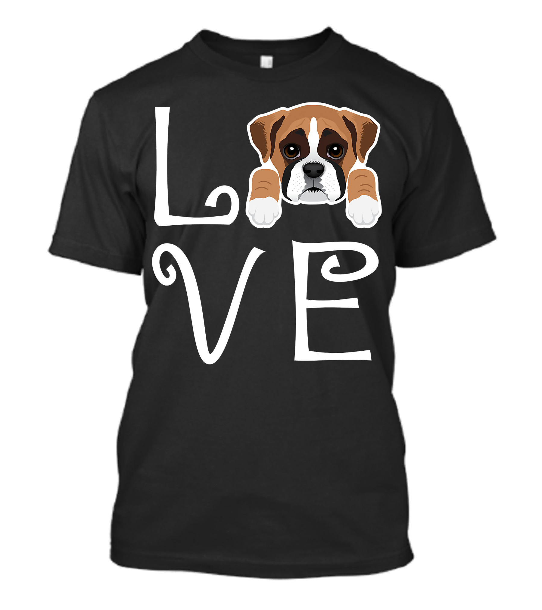 Love Boxer Puppy Dog Owner Boxer Love T-Shirt