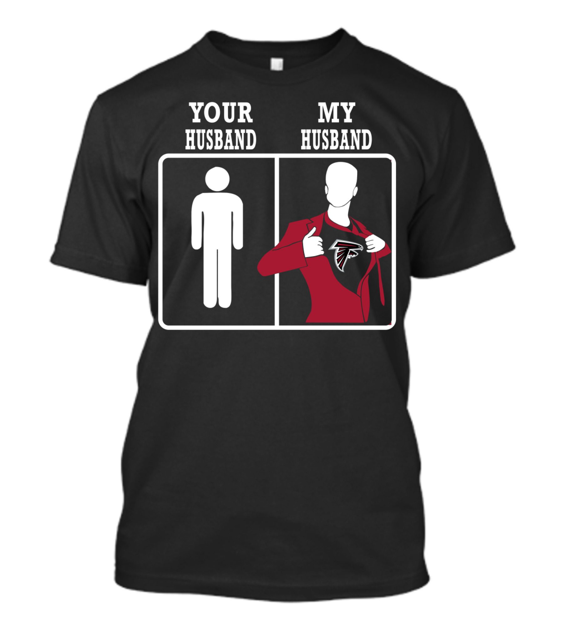 Your Husband My Husband Atlanta Falcons T-Shirt