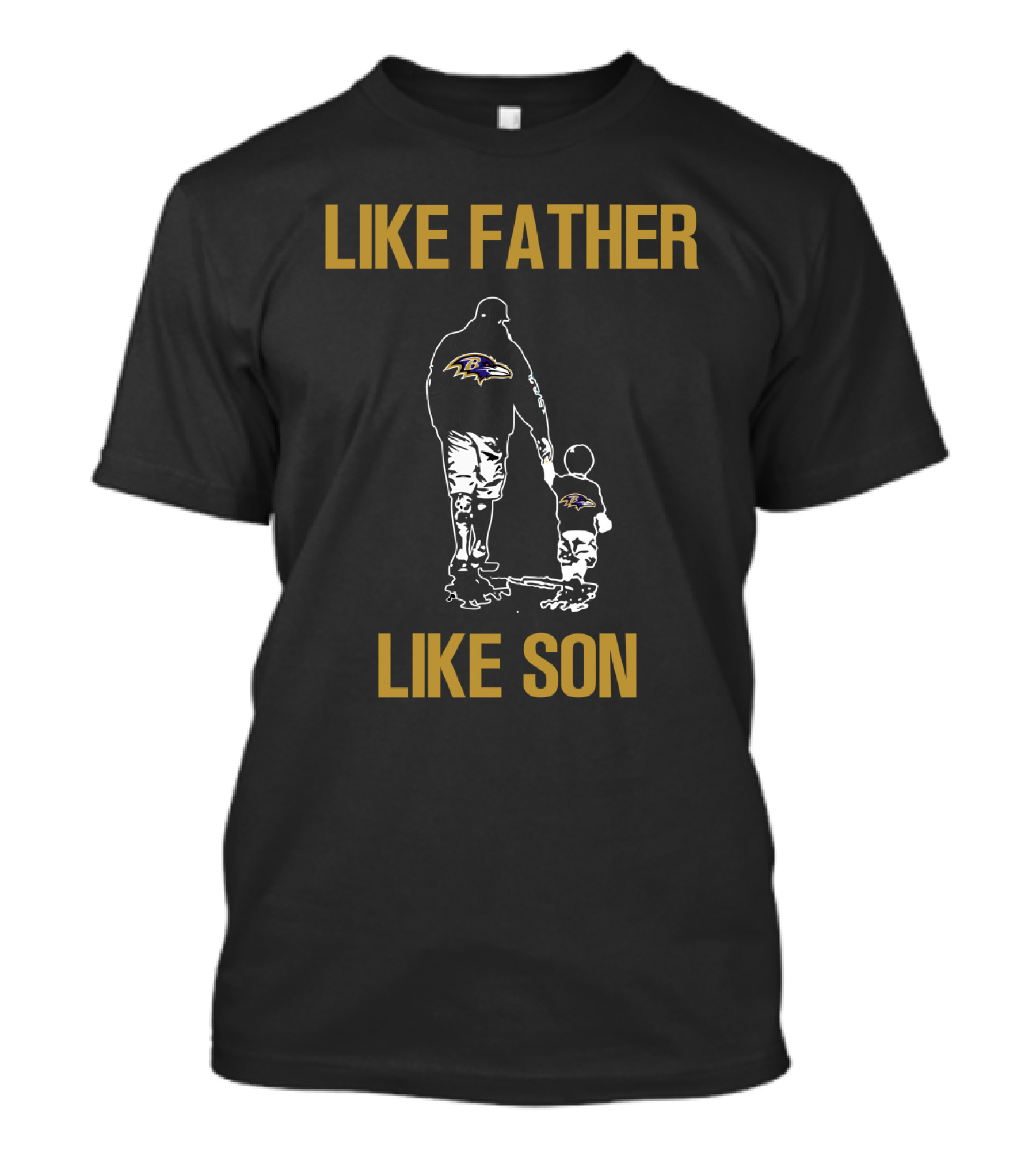 Baltimore Ravens Like Father Like Son T-Shirt