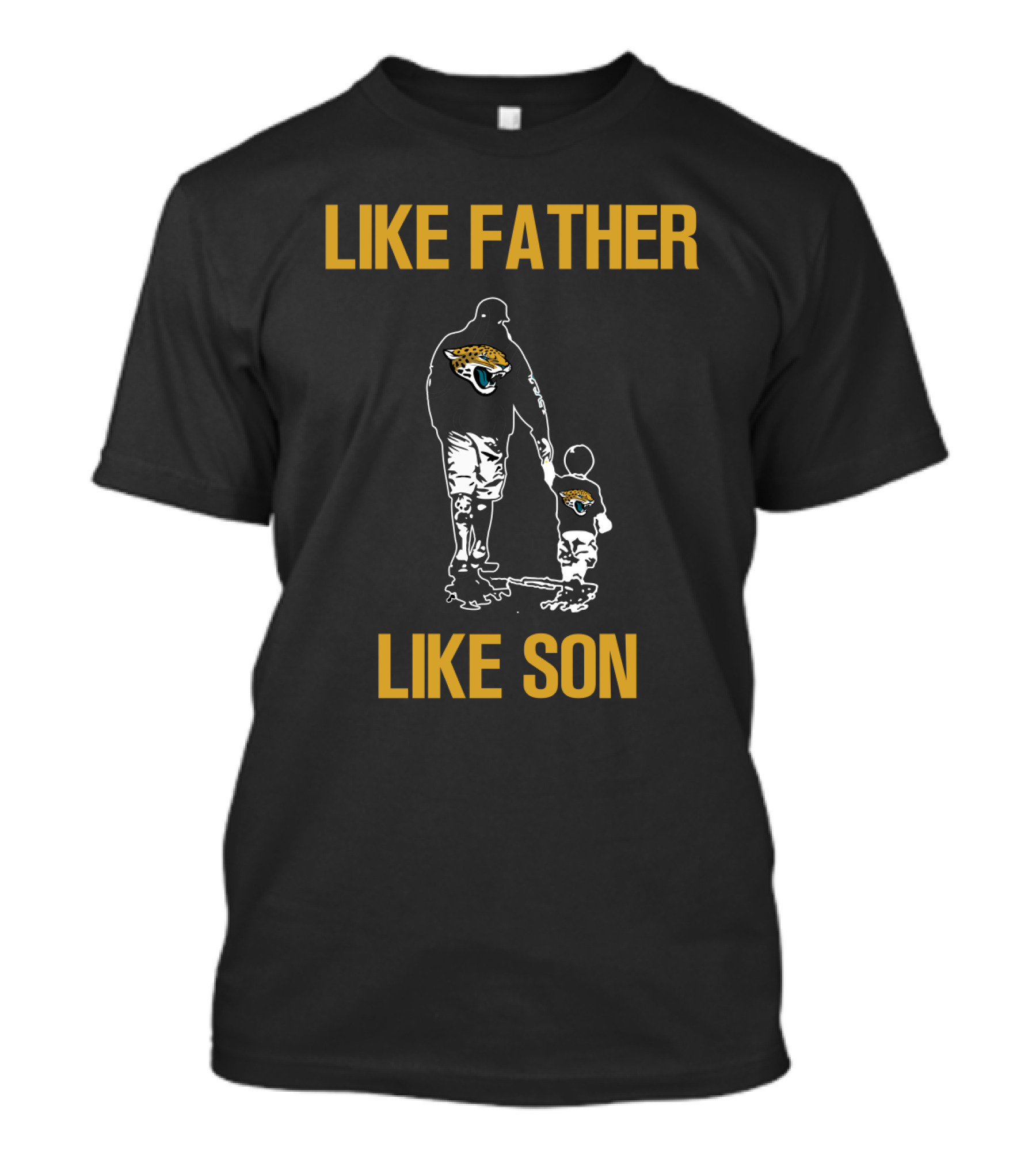 Like Father Like Son Jacksonville Jaguars T-Shirt