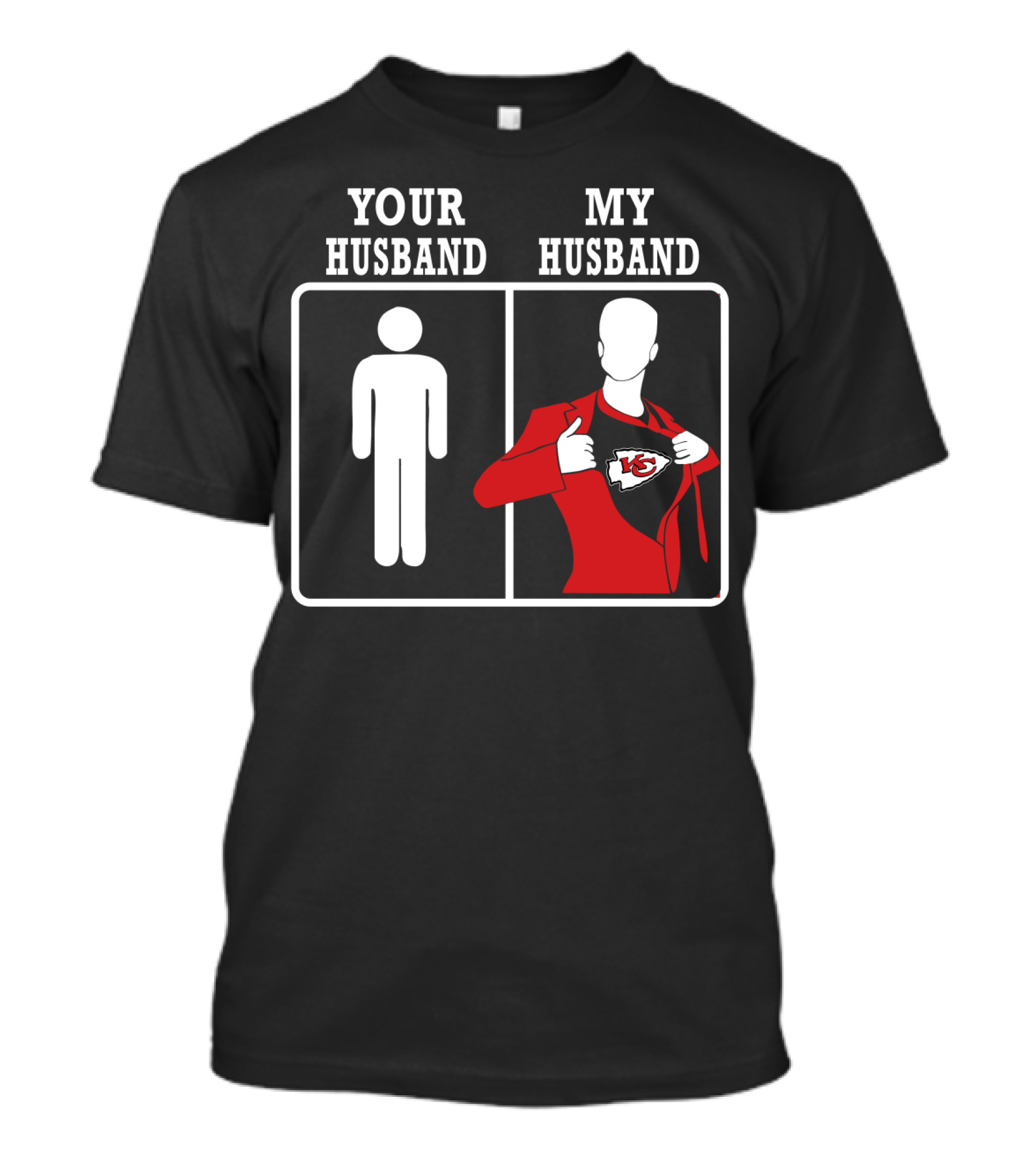 Your Husband My Husband Kansas City Chiefs T-Shirt