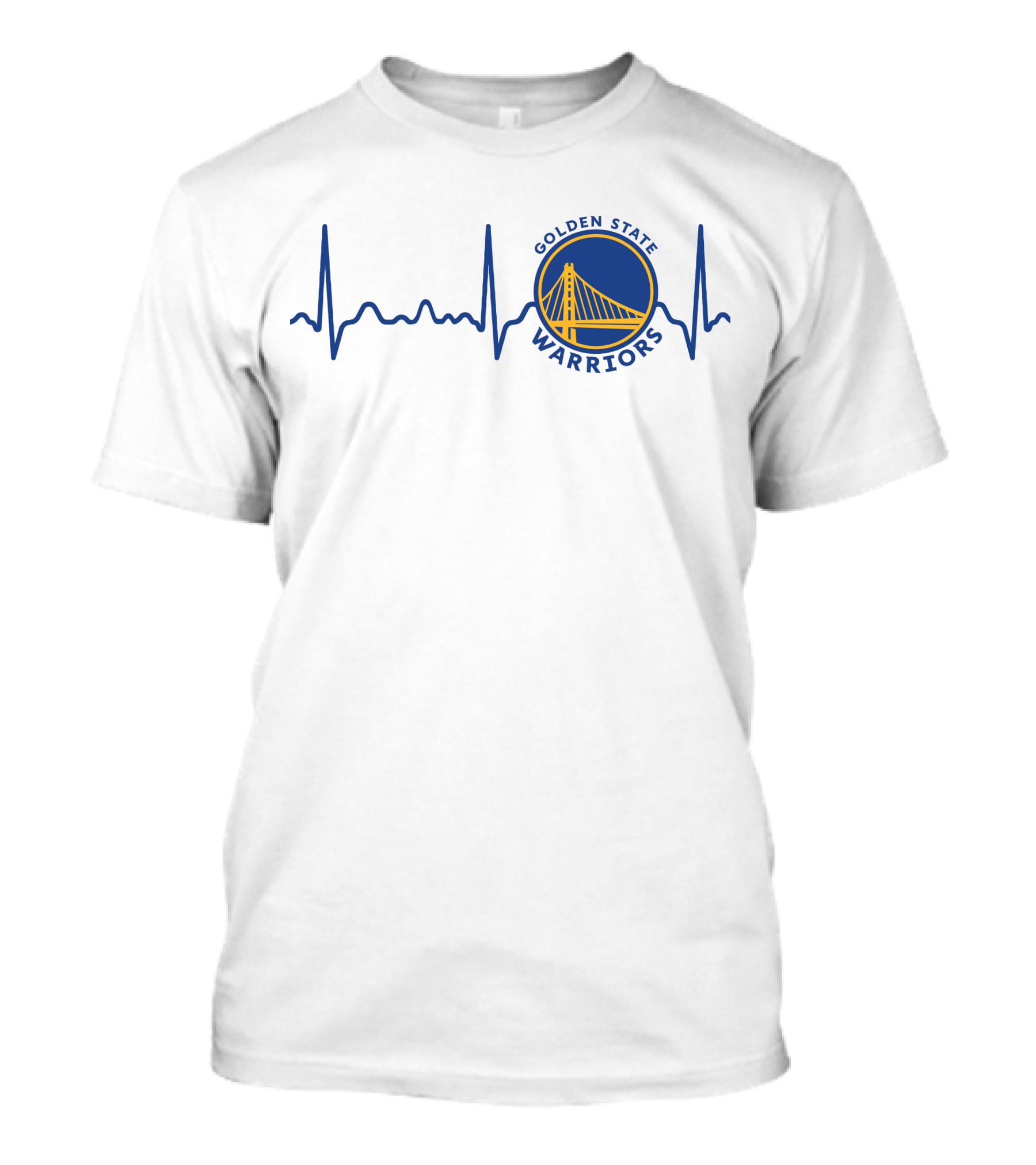 Golden State Warriors Heartbeat T-Shirt
